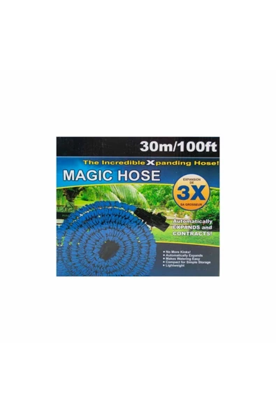 Vipfoni 30 Metre Uzayan Tabancalı Hortum Magic Hose - Resim 3
