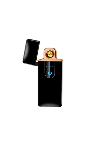 Vipfoni Usb Şarjlı Kapaklı Dokunmatik Elektronik Çakmak - 1