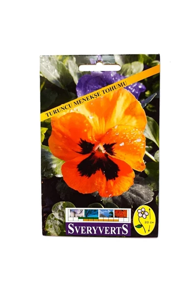 Vipfoni Turuncu Menekşe Çiçeği Tohumu ürün görseli