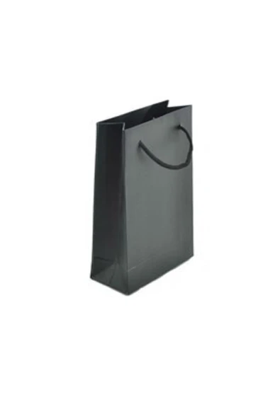 Vipfoni Düz Karton Çanta 11x17cm 25 Adet - Siyah ürün görseli