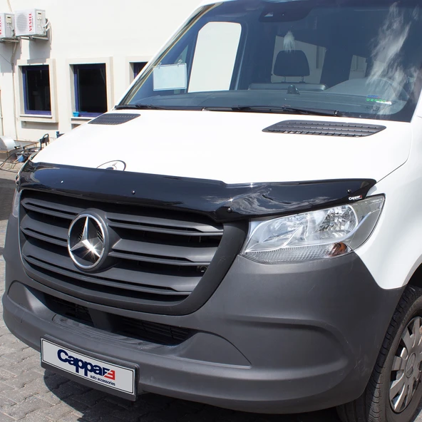 Mercedes Sprinter 2018- Yılı ve Sonrası Uyumlu Kaput Rüzgarlığı 3mm - Resim 12