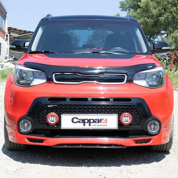 Kia Soul 2015 Yılı Ve Sonrası Uyumlu Kaput Rüzgarlığı 3mm - Resim 7