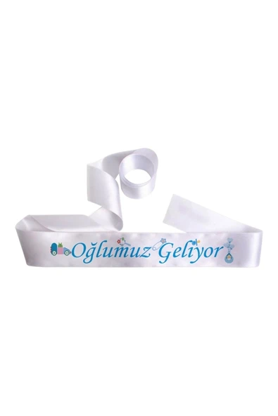 Vipfoni Oğlumuz Geliyor Yazılı Kuşak ürün görseli