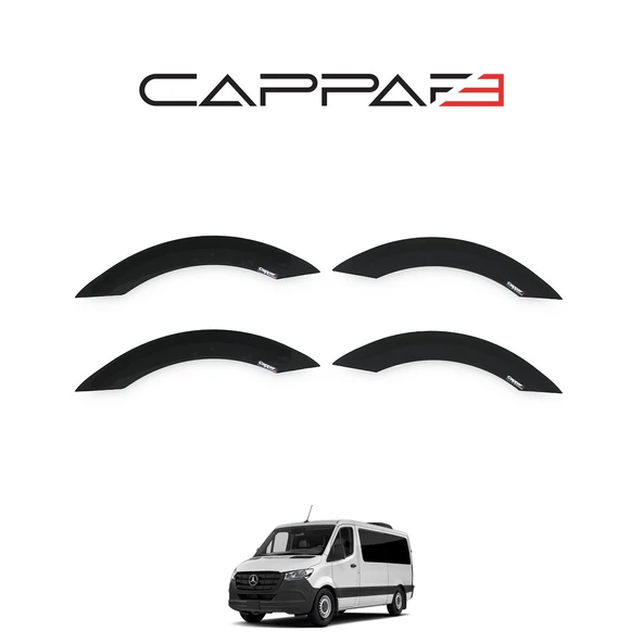 Mercedes Sprinter 2018- Yılı ve Sonrası Uyumlu Çamurluk Dodik 4 Parça - Resim 2