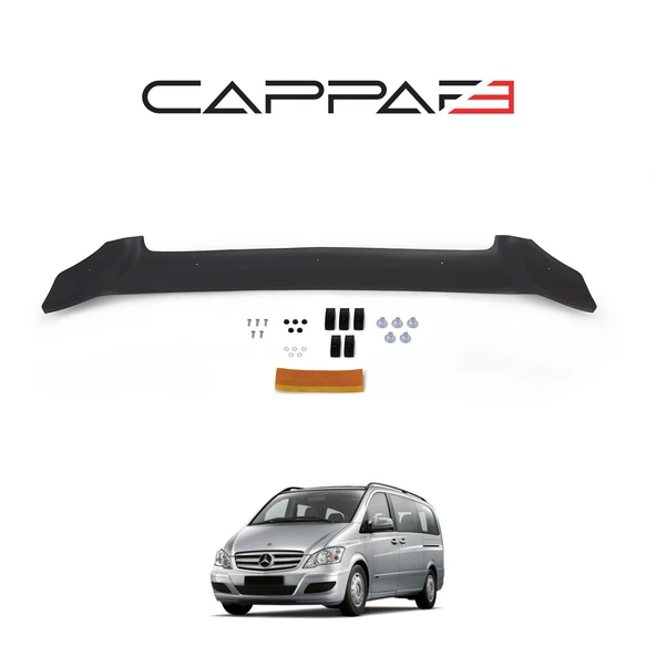 Mercedes Vito 2011-2014 Yıl Aralığı Uyumlu Kaput Rüzgarlığı 3mm - Resim 3