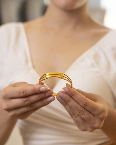 Yiğitbaşı Gold 14 Ayar Kelepçe - 2