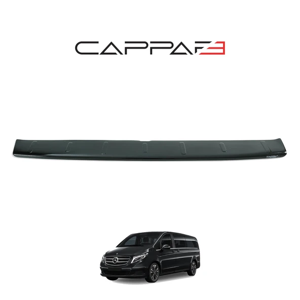 Mercedes V-Class 2019- Yılı ve Sonrası Uyumlu Arka Tampon Eşiği Parlak - Resim 2