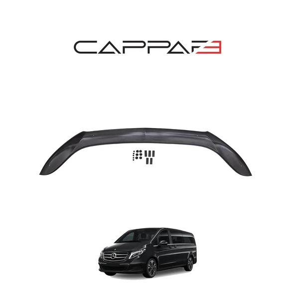 Mercedes V-Class 2019- Yılı ve Sonrası Uyumlu Kaput Rüzgarlığı 4mm - Resim 3