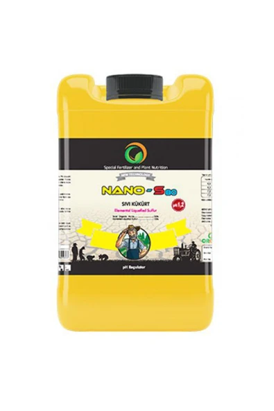 ORGÜB Orgüb Nano-S80 Sıvı Kükürt Toprak Regülatörü 20 lt - 1