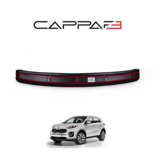 Kia Sportage 2016-2019 Yılları Arası Uyumlu Arka Tampon Eşiği Mat - Resim 2