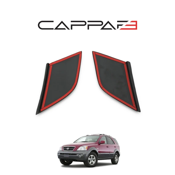 Kia Sorento 2002-2006 Yılları Arası Uyumlu Kaput Rüzgarlığı Eki 2 Prç. - Resim 4