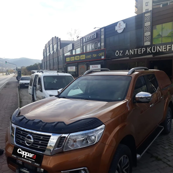 Nissan Navara 2016-2021 Yıl Aralığı Uyumlu Kaput Rüzgarlığı Yarasa Model - Resim 6