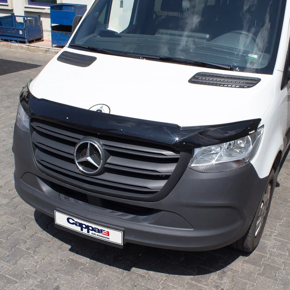 Mercedes Sprinter 2018- Yılı ve Sonrası Uyumlu Kaput Rüzgarlığı 4mm - Resim 11