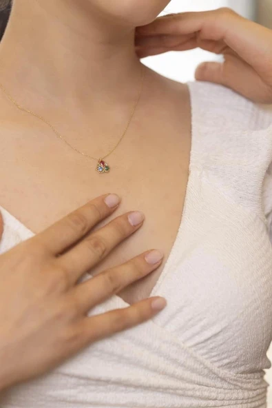 Yiğitbaşı Gold Fancy Kolye