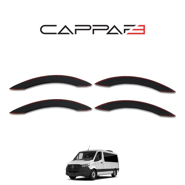 Mercedes Sprinter 2018- Yılı ve Sonrası Uyumlu Çamurluk Dodik 4 Parça - Resim 4