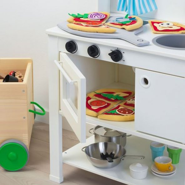 Yumuşak Oyuncak, Çok Renkli Pizza Çocuk Peluş Oyuncak Renkli - 4