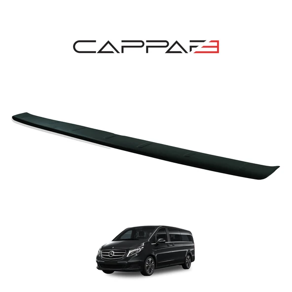 Mercedes V-Class 2019- Yılı ve Sonrası Uyumlu Arka Tampon Eşiği Mat - Resim 5