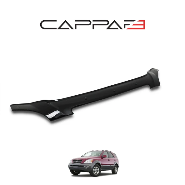 Kia Sorento 2002-2006 Yılları Arası Uyumlu Kaput Rüzgarlığı 3mm - Resim 2