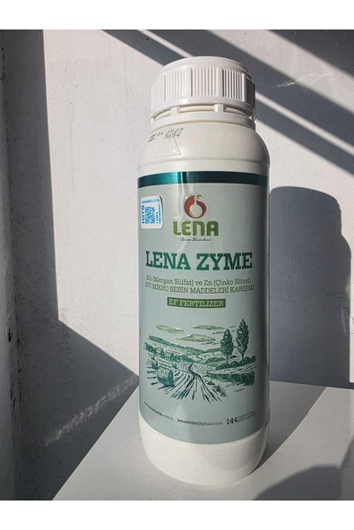 toprak tarım Lena ZYME Bakır Mangan Çinko Sıvı Bitki Besin Maddeleri 1lt - 1