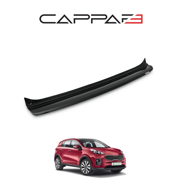 Kia Sportage 2019-2021 Yılı Aralığı Uyumlu Arka Tampon Eşiği Parlak - Resim 4