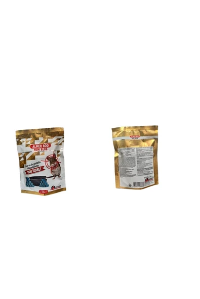karde tarım Almer Rod Fare Zehiri Mum Blok Badem 100 Gr (2 Adet) - 1