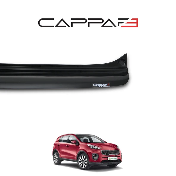 Kia Sportage 2019-2021 Yılı Aralığı Uyumlu Arka Tampon Eşiği Parlak - Resim 3