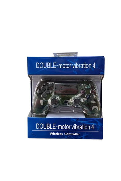 GlrTech P4J Kablosuz Oyun Kolu  Double Motor Titreşimli Şarj Edilebilir PS4 Uyumlu