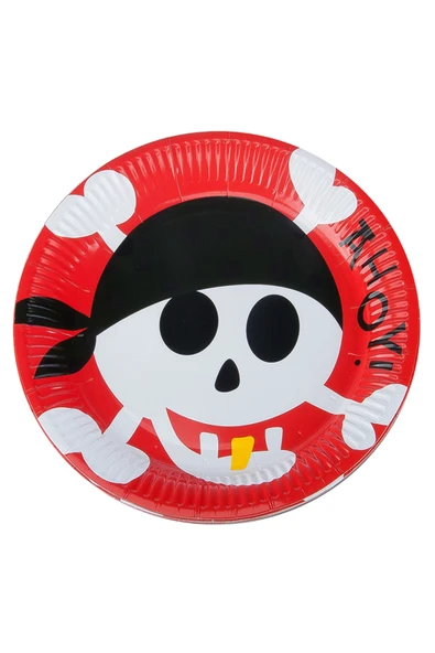 Vipfoni Korsanlar Karton Tabak 23cm ürün görseli