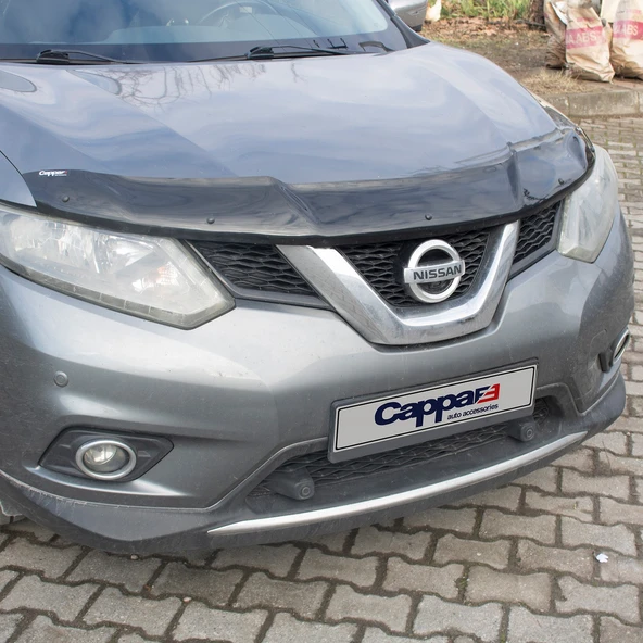 Nissan X-Trail 2014-2017 Yılları Arası Ön Kaput Rüzgarlığı 3mm - Resim 7
