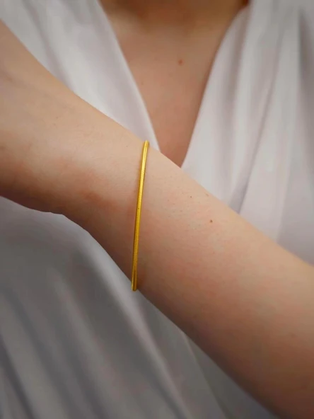 22 Ayar 10gr Fitilli Ajda İşçiliksiz Bilezik