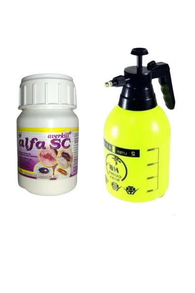 Averkill Alfa SC 50ML Genel Haşere Öldürücü 2025/ HB 2LT İlaçlama Pompası - 1