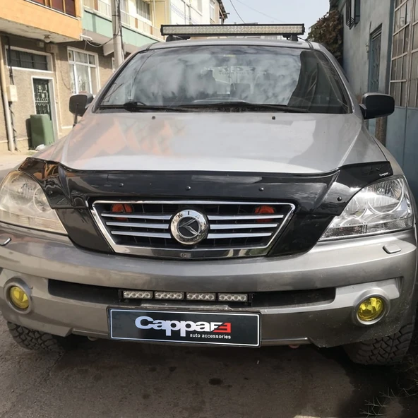 Kia Sorento 2002-2006 Yılları Arası Uyumlu Kaput Rüzgarlığı Eki 2 Prç. - Resim 7