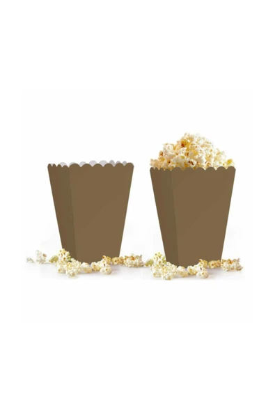 Samur Popcorn mısır Kutusu Düz Gold 10lu ürün görseli