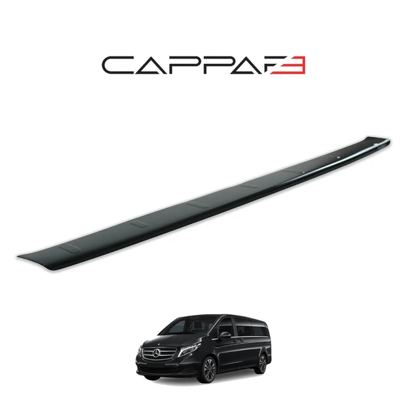 Mercedes V-Class 2019- Yılı ve Sonrası Uyumlu Arka Tampon Eşiği Parlak - Resim 5