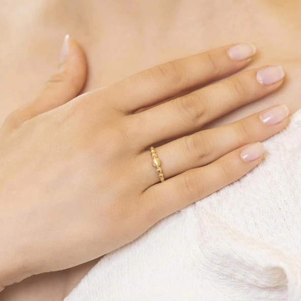 Yiğitbaşı Gold 14 Ayar Fancy Yüzük (3598)