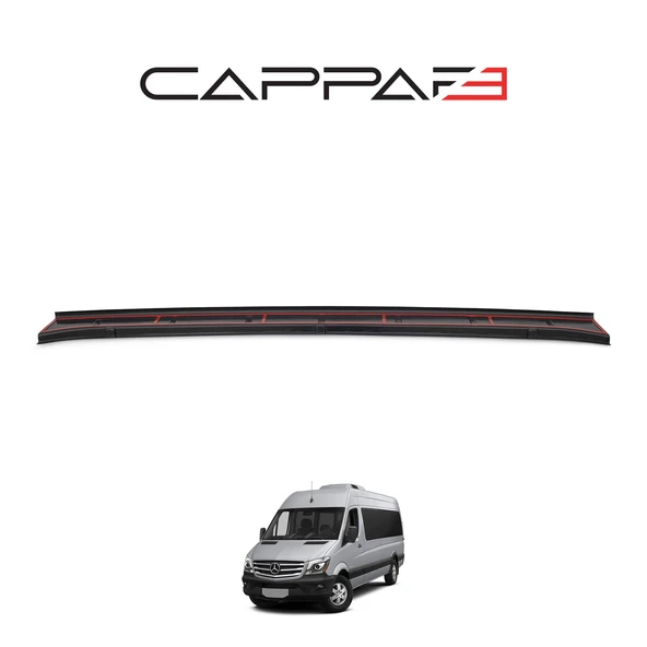 Mercedes Sprinter 2018- Yılı ve Sonrası Uyumlu Arka Tampon Eşiği Parlak - Resim 3