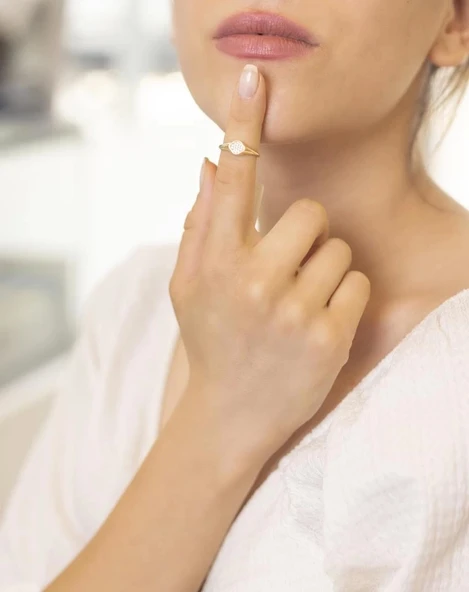 Yiğitbaşı Gold 14 Ayar Fancy Yüzük (3590)