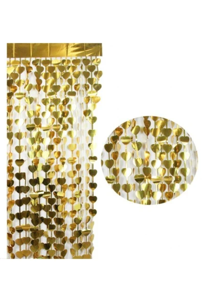 Vipfoni Kalpli Kapı Perde Süsü - Gold ürün görseli 1