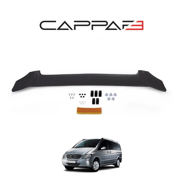 Mercedes Viano 2004-2014 Yıl Aralığı Uyumlu Kaput Rüzgarlığı 3mm - Resim 3