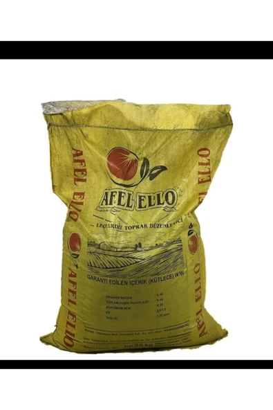 afel ello Leonardit 25kg Humic Asit Yapımında Direk Toprağa Uygulama - 1