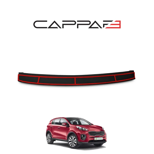 Kia Sportage 2019-2021 Yılı Aralığı Uyumlu Arka Tampon Eşiği Mat - Resim 5