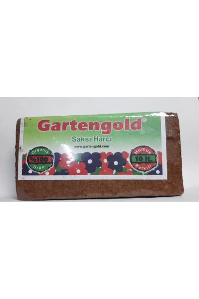 AgroSerra Gartengold saksı harcı cocopeat 650 gram 10 litre - 5