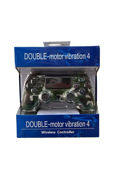 GlrTech P4J Kablosuz Oyun Kolu  Double Motor Titreşimli Şarj Edilebilir PS4 Uyumlu - 2
