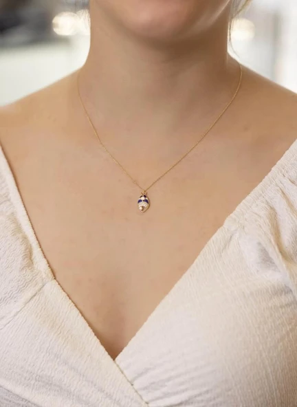 Yiğitbaşı Gold 14 Ayar Fancy Kolye (3587) ürün görseli 1