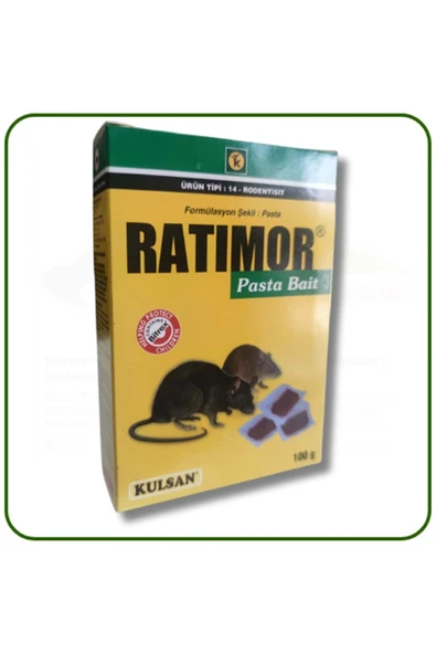 Kulsan İlaç Ratimor Pasta Fare Zehiri | 100 gram - 2