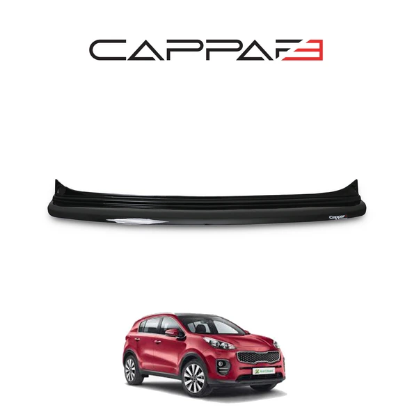 Kia Sportage 2019-2021 Yılı Aralığı Uyumlu Arka Tampon Eşiği Parlak - Resim 2