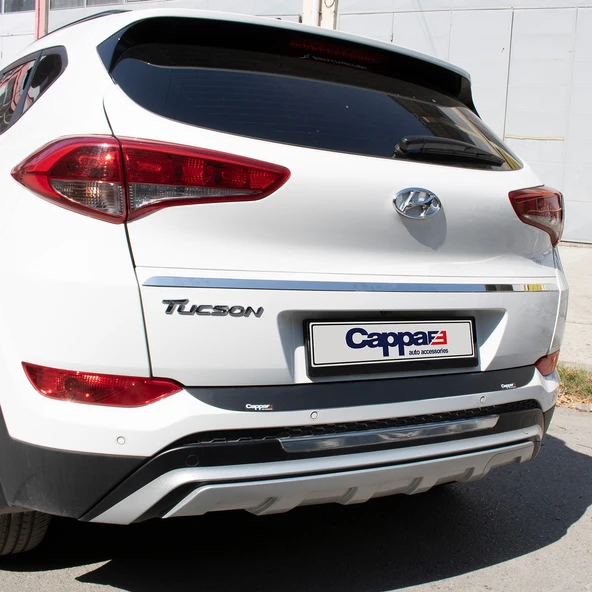 Hyundai Tucson 2016-2018 Yıl Arası Arka Tampon Eşiği Mat - Resim 5