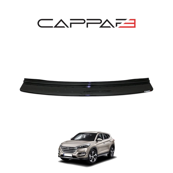 Hyundai Tucson 2018-2020 Yıl Arası Arka Tampon Eşiği Parlak - Resim 2