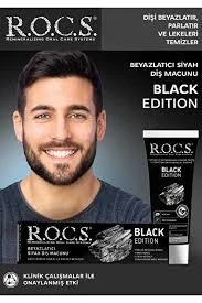 Rocs Black Edition Diş Macunu 60 ml - Resim 2
