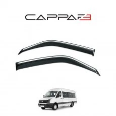 Mercedes Sprinter 2006-2012 Yıl Aralığı Uyumlu Cam Rüzgarlığı 2 Parça Kromlu